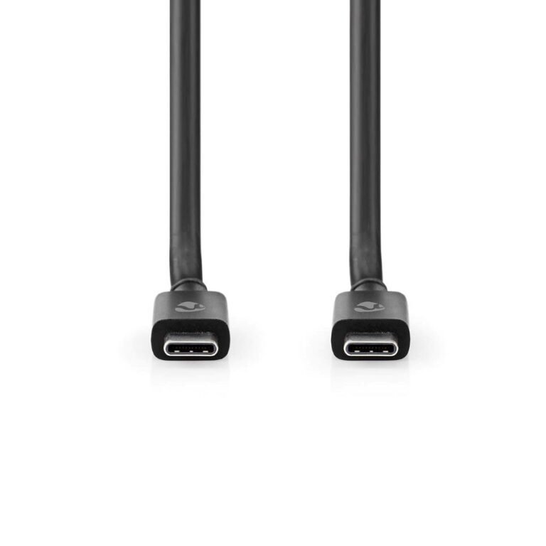 Nedis USB-C Cable 240w for notebook charging CCGL60710BK20 thumbnail 2