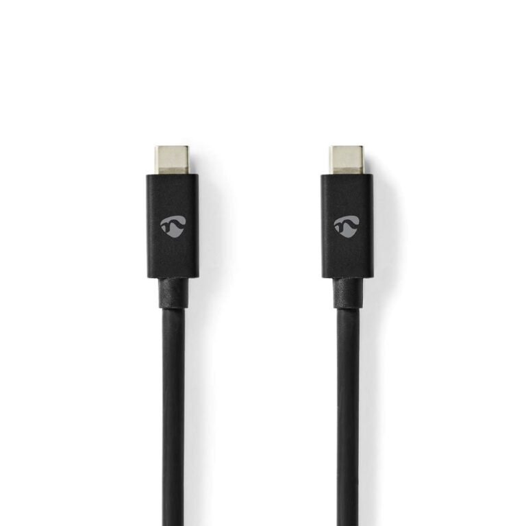 Nedis USB-C Cable 240w for notebook charging CCGL60710BK20 thumbnail 3