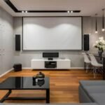 Powermaster PM-23756 Roller Projection Screen 240x200 cm with Shelter