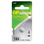 GP LR43 186 Button Cell Batteries