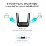 TP-Link Archer C64 AC1200 Dual-Band WiFi Router