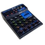 König K-400 USB/BT 4-Channel Deck Mixer with XLR Inputs and Digital Effects