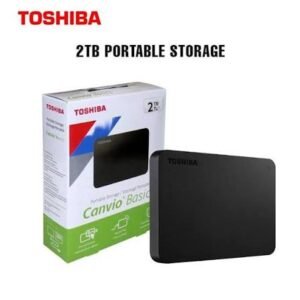 Toshiba Canvio Basics 2TB hard disk i jashtëm 2.5 inch USB 3.2 Gen 1 Black