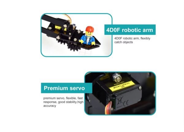 Robot arm kit for Arduino educational