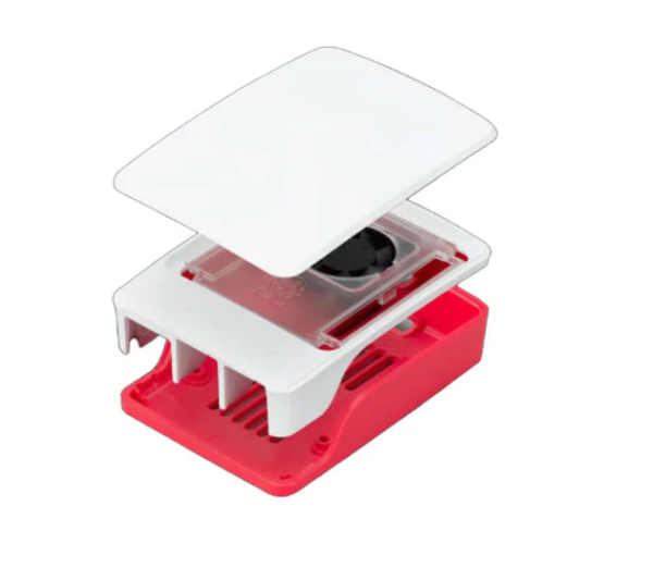 Raspberry Pi 5 Case Red/White - Accessories