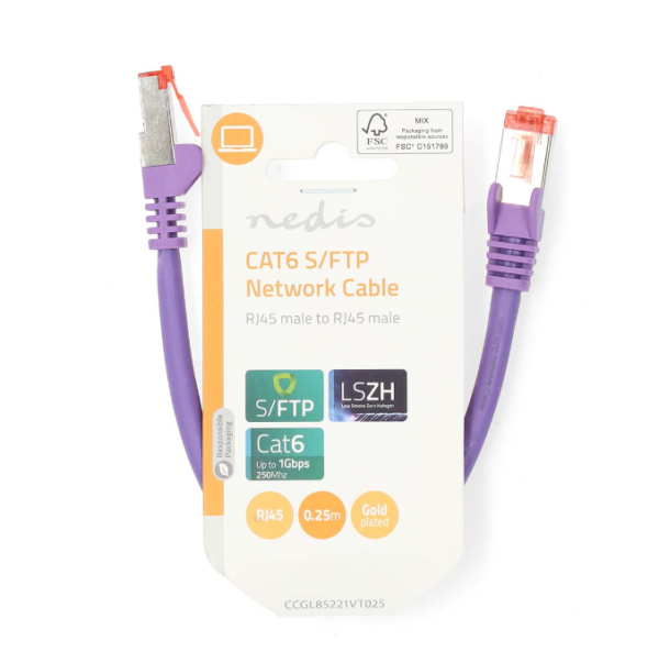 CAT6 Network Cable RJ45 Male