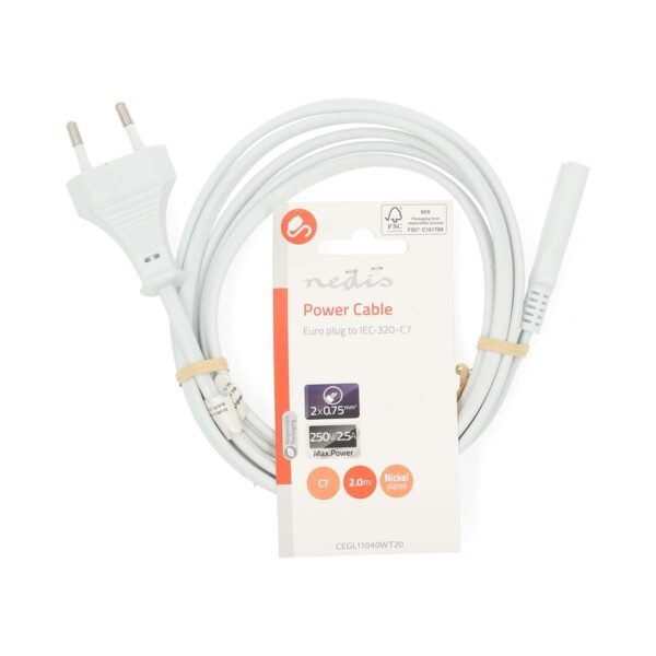 Euro Plug Power Cable