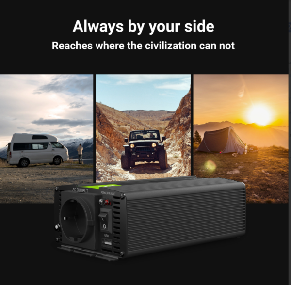 GreenCell Power Inverter 12V to 230V 300W INV01DE