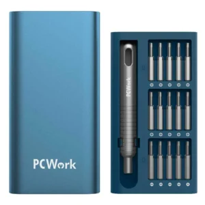 PC Work PCW08A Premium Precision Tool Set 30 Pieces me Magnetic Handle