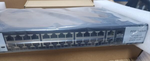 Switch 24 port gigabit PoE 300 watt rackmount