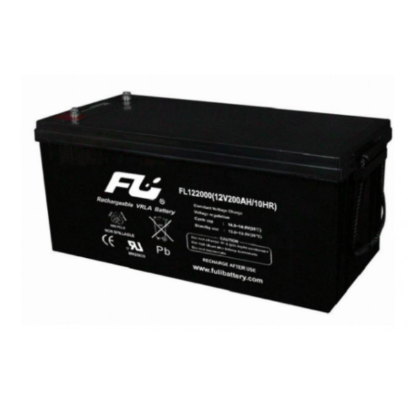 FULI Battery 12V 200AH M8 Terminal FL122000-M