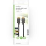 Nedis Hdmi Cable 4K 2m CVGP34000BK20