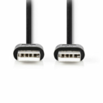Nedis USB Cable 2m Male-Male CCGT60000BK20