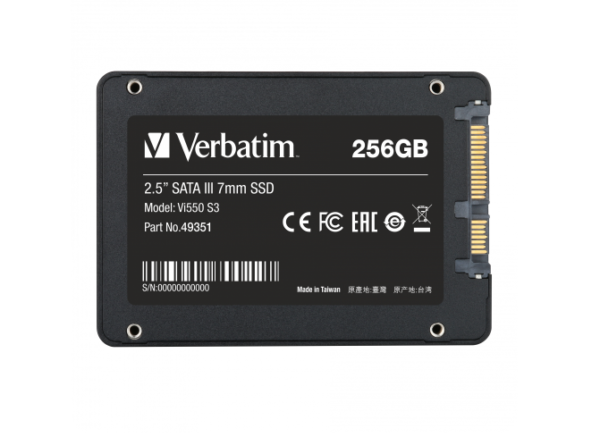 SSD 256GB Verbatim Internal