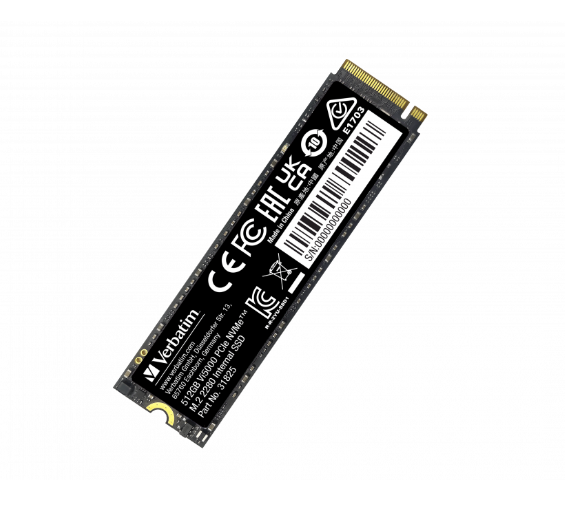 Verbatim Vi5000 PCIe NVMe™ M.2 SSD 512GB