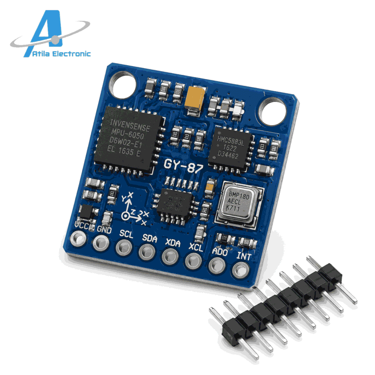 Modul Sensor 10DOF GY-87 / HW-290 – Magnetometer, Altimeter & Barometer – MPU6050, HMC5883L, BMP180