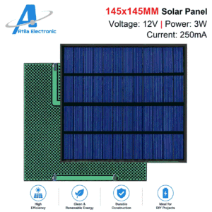12V 3W Mini Solar Panel