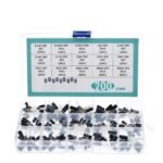 200Pcs Electrolytic Capacitor Assortment Kit