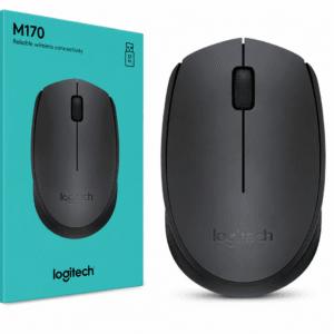 Logitech M170 Wireless Mouse Black 910-004642 me USB receiver 2.4 GHz dhe sensor optik 1000 DPI