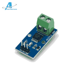 ACS712 20A Hall Current Sensor Module për matje rryme AC dhe DC në projekte elektronike
