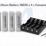 Bateri lithium x 4 + Konektor