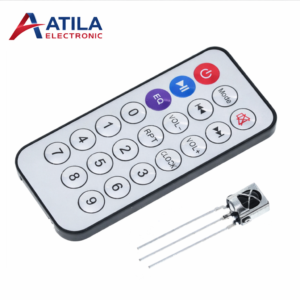 IR Receiver + Remote Control Module