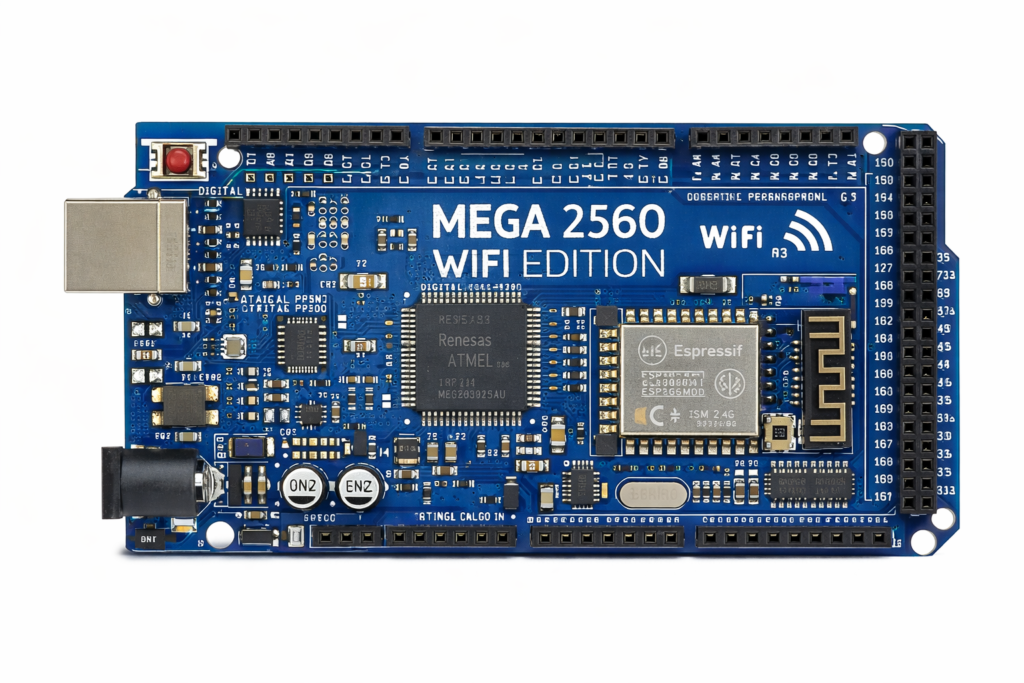 Arduino Mega 2560 WiFi Compatible Board ATmega2560 për Projekte IoT ...