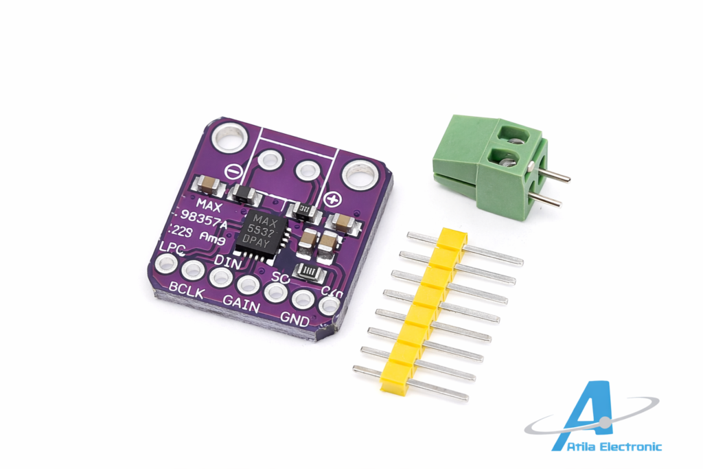 MAX98357A I2S Audio Amplifier Module – DAC & Class D Amplifier për ...