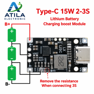 TP4056 3S Lithium Battery Charger