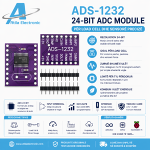 ADS1232 24-Bit ADC Module për Load Cell dhe Sensorë Precizë