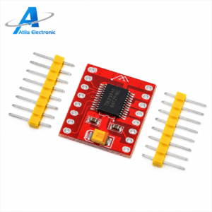 TB6612 Dual Motor Driver 1A me chip TB6612FNG për kontrollin e dy motorëve DC me Arduino dhe ESP32. Ideal për robotikë, smart car dhe projekte DIY