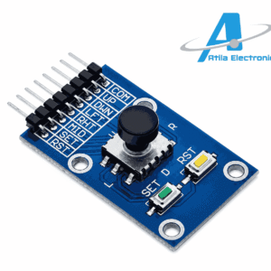 5-Way Joystick Navigation Button Module për kontroll menuje, robotikë dhe projekte me ESP32, Arduino Compatible, OLED dhe TFT Display