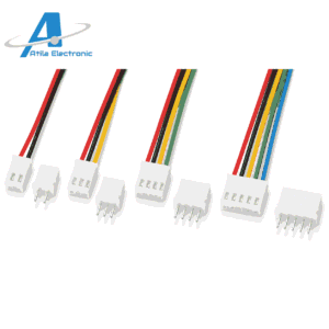 JST XH2.54 XH 2.54mm Wire Cable Connector 2/3/4/5 Pin Set për lidhje elektronike në PCB dhe module DIY