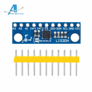 LIS3DH Accelerometer 3-Axis Triaxial Module me pin header për projekte elektronike dhe robotike