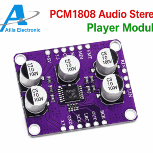 PCM1808 Stereo Audio ADC Module me 24Bit dhe 105dB SNR nga Atila Electronic