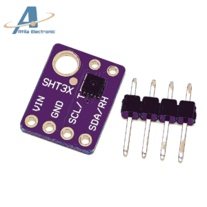 SHT31 Digital Temperature and Humidity Sensor për matje temperature dhe lagështie në projekte elektronike me I2C