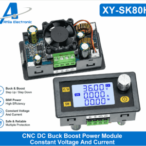 XY-SK80H 80W DC Buck Boost Converter Adjustable Voltage Regulator Module