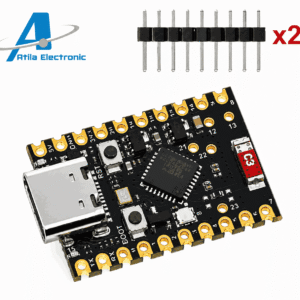 ESP32-C6 Mini Development Board me WiFi 6, Bluetooth 5.3 dhe Zigbee për projekte IoT dhe Smart Home nga Atila Electronic.