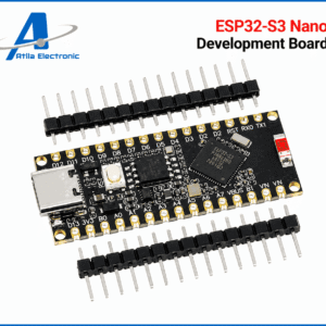 ESP32-S3 Nano WiFi Development Board me WiFi dhe Bluetooth për projekte IoT, Smart Home dhe robotikë nga Atila Electronic.