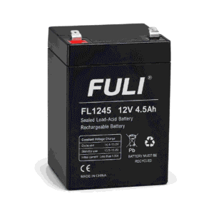 Bateri e rikarikueshme FULI FL1245 12V 4.5Ah për UPS dhe sisteme alarmi