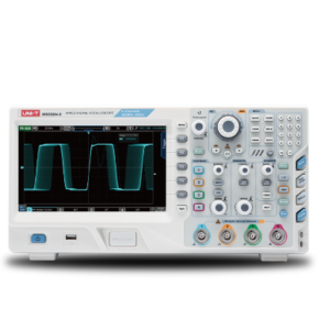 Osciloskop dixhital UNI-T UPO2102 100MHz me 2 kanale, kampionim 2GSa/s, memorie 56Mpts dhe ekran touch 8 inç