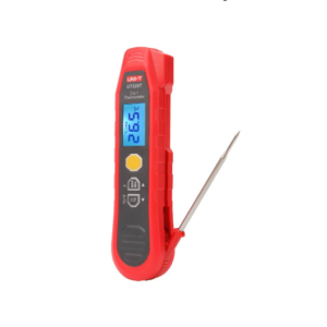 Termometër UNI-T UT320T 2-në-1 për matje infrared dhe me sondë NTC nga -40°C deri në 300°C
