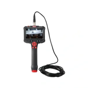Endoskop industrial UNI-T UT665P-5m me kamerë inspektimi 8 mm IP67, sondë fleksibël 5 metra dhe ekran HD 4.3 inç