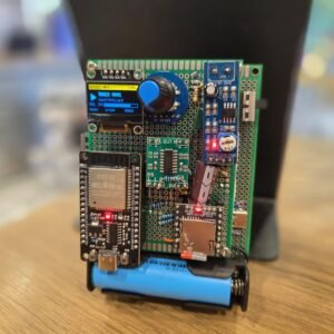 MP3 Player portativ me ESP32, ekran OLED, DFPlayer Mini dhe rotary encoder