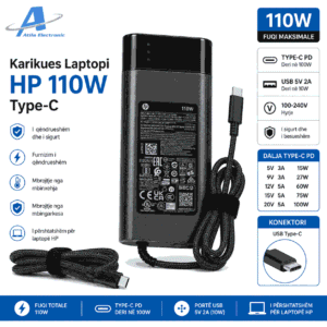 Karikues laptopi HP 110W Type-C Power Delivery me dalje USB 10W