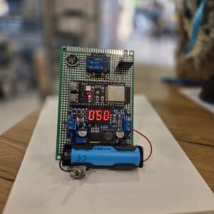 Voice-Controlled Smart Lighting System me ESP32-S3, INMP441 dhe OLED Display