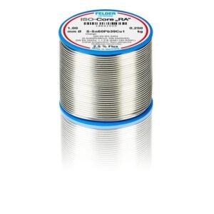 Kallaj saldimi FELDER ISO-Core RA Sn60Pb39Cu1 1mm bobinë 250g me flux 2.5%
