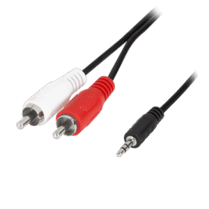 Kabëll Jack 3.5mm Male në 2x RCA Male LogiLink CA1043 5m