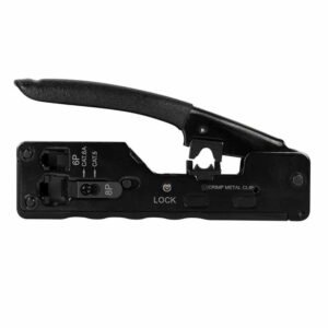 LogiLink WZ0025 pincë krimpimi RJ45 dhe RJ12 për kabllo CAT5e, CAT6, CAT6A dhe CAT7