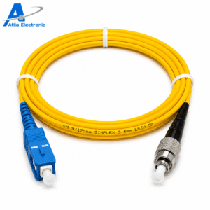 Kabell Fiber Optik SC/UPC-FC 5m 3mm